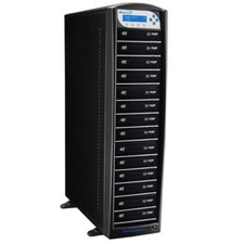 14 Target Network Blu-ray DVD CD Duplicator USB 3.0 500GB HDD SharkNet-14T-BD-BK