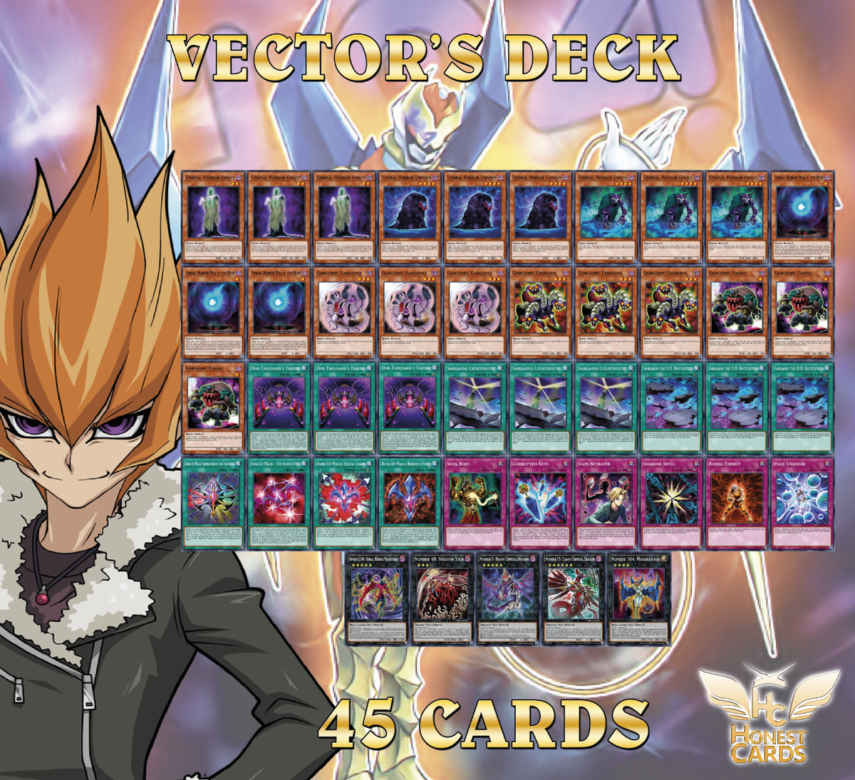 ZeXal Complete Vector Deck! Doom Chimera Dragon + Number 104: Mas