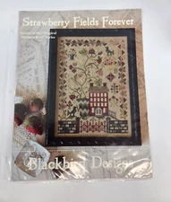 Strawberry Fields Forever Blackbird Designs Cross Stitch Pattern