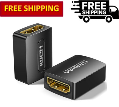 UGREEN HDMI Coupler 2 Pk 4K@60Hz HDMI Female to Female Adapter HDMI 2.0 Extender