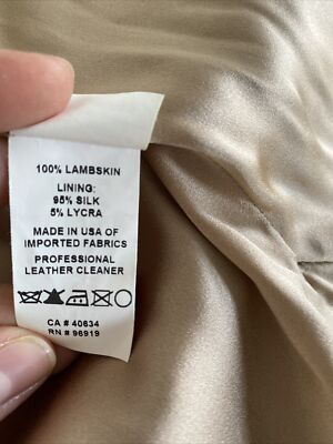 ペーパー NWT Marc Jacobs Lambskin Top with Lace Trim, Sz 8 RTW Spring 2012