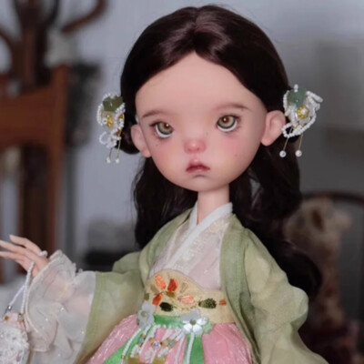 1/6 BJD Doll Joint Resin Lovely Handmade Gifts National Style Costumes Girl