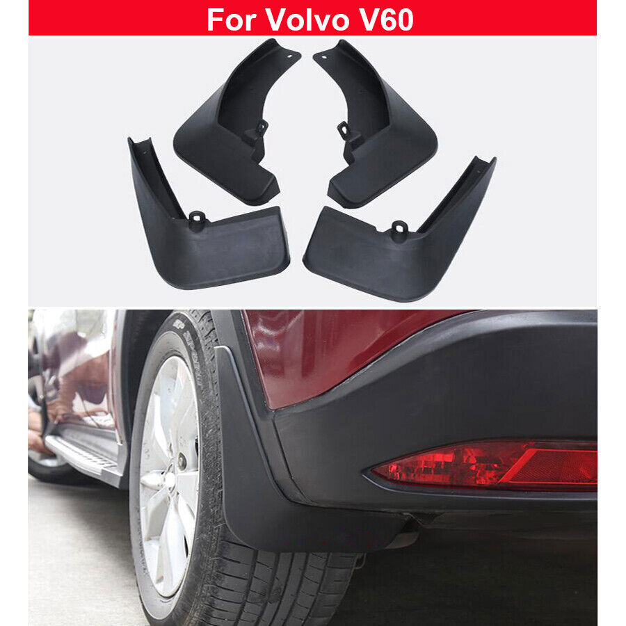 Volvo V60 2011-2023 Mud Flaps Splash Guards Fender Covers-image
