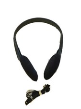 Magnavox Headphones Headset Black Earphones Lightweight Sound Music