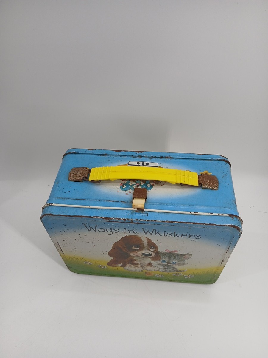 Vintage 1978 Wags 'N Whiskers Metal Lunch Box with NO Thermos | eBay