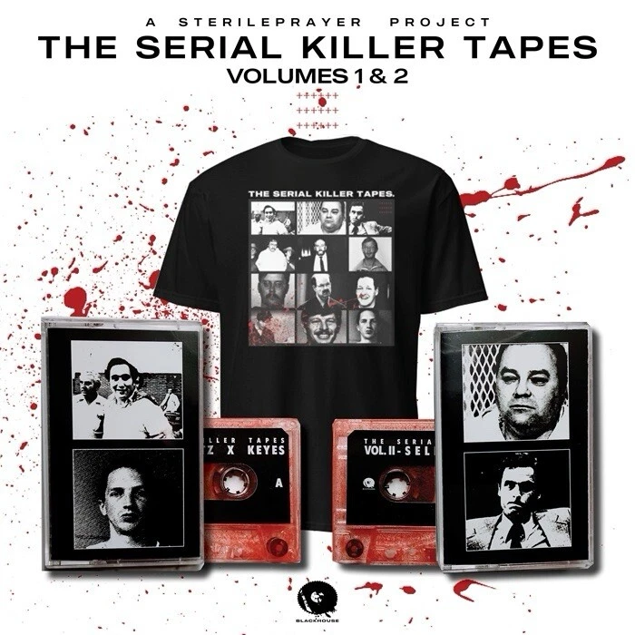 Sterileprayer “Serial Killer Tapes Vol 2” Cassette Ministry Prurient Kmfdm Noise - Image 2 of 2