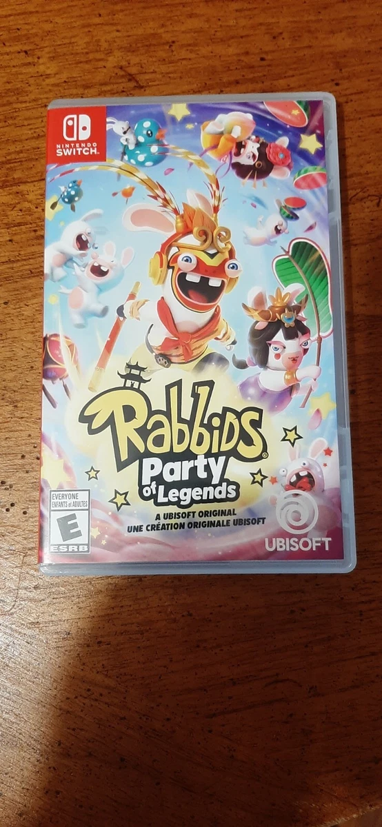 Nintendo Switch Rabbids Party of legends CASE ONLY NO GAME