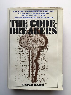 The Code Breakers David Kahn 1967 1st Printing Hardcover Book