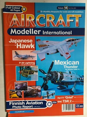 AIRCRAFT MODELLER INTERNATIONAL #14 British aviation magazine April 2001