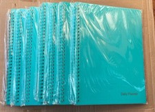 7PK-Undated Daily Planner,Spiral To Do List Notebook, 7.6" 10.2"