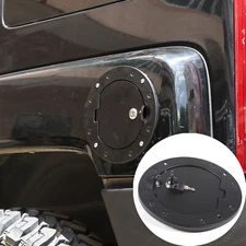 Fuel Door Locking Gas Tank Cap Cover for Hummer H3 H3T 2006-2010 Matte Black US
