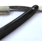 Vintage J. B. Cutlery Co. Straight Razor Warranted Hollow Ground Black Handled — photo 9
