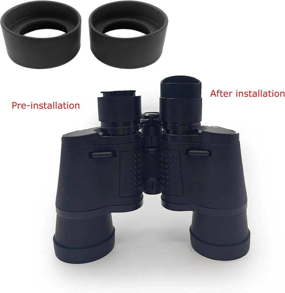 4 Stück 34–38 Mm Okularabdeckung Okular Fernglas Augenmuscheln Schutzbecher Okul - Bild 4 von 4