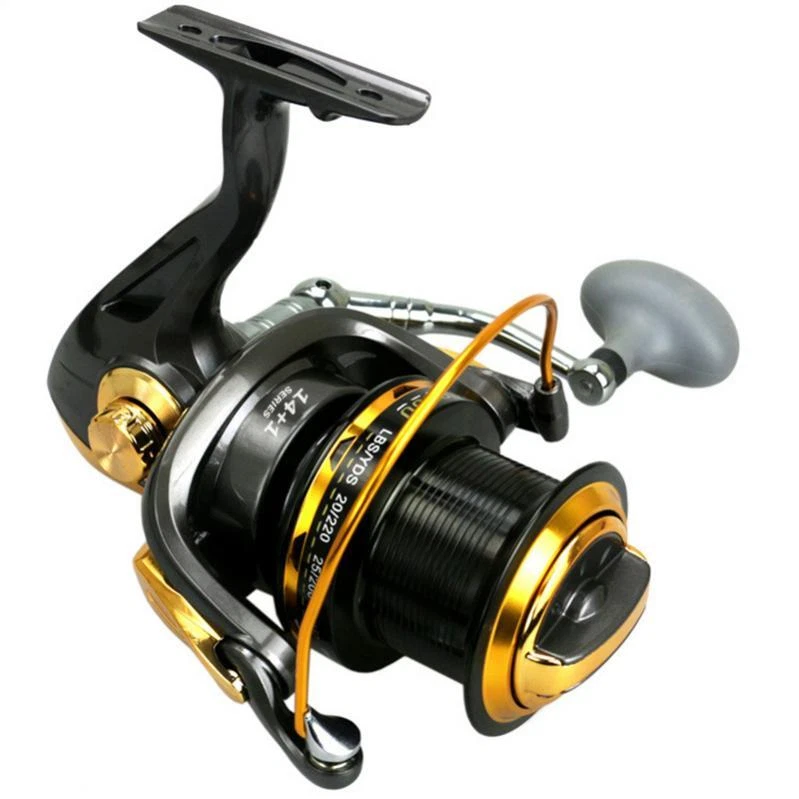 11000 Series Saltwater Metal Spinning Fishing Reel Large Sea