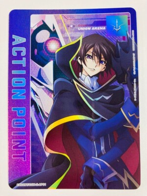 Union Arena Card Code Geass Lelouch Action Point AP Rare Japanese