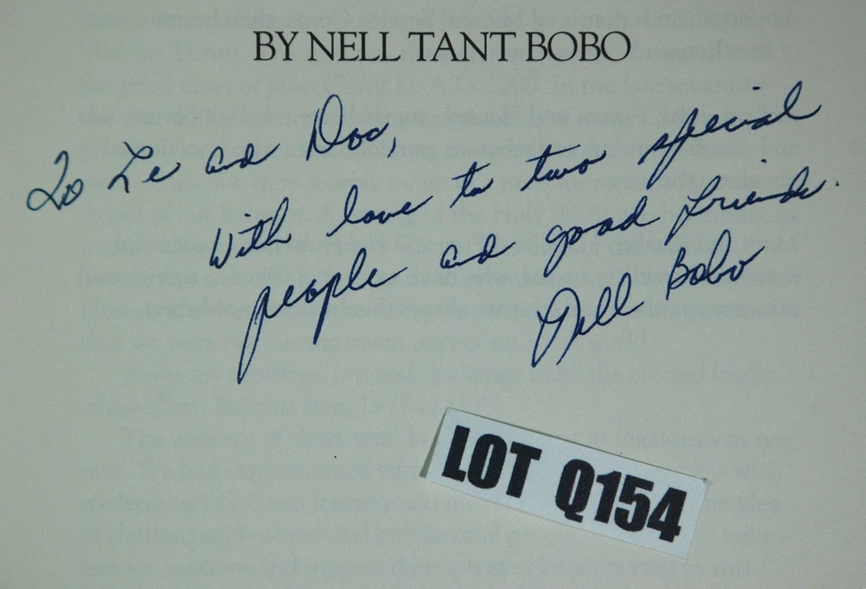 Driven By A Dream History Of Mission Service Corps Signed By Bobo 1992 LOT Q154 - Image 4 of 4