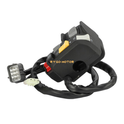 Start/Kill/Light Switch Assembly For 2005-2006 Honda TRX250 Recon Foot-Shift ATV