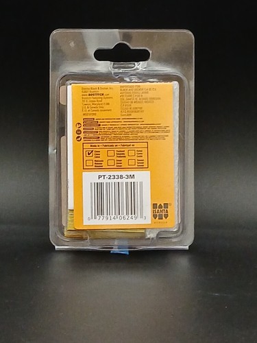 Bostitch PT-2338-3M, 23 Gauge Micro Pin Nails. 1 1/2” (38mm) 3,000 QTY. - Picture 2 of 3