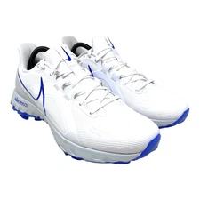 Nike React Infinity Pro Golf Shoes Mens White/Blue (CT6620-125) Sz 8 US