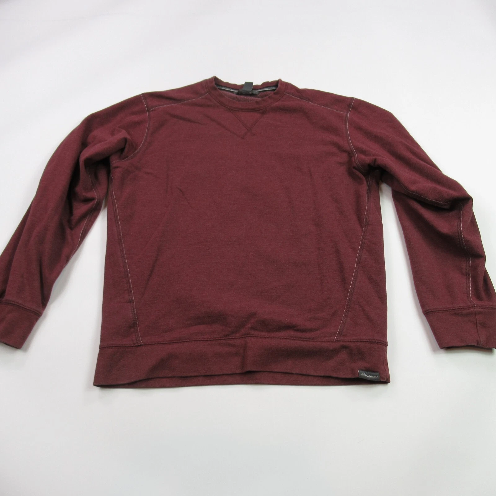 Eddie Bauer Shirt Mens Small Long Sleeve Crew Neck Outdoors