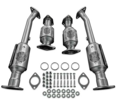 Catalytic Converter Set For 2005-2017 2018 Nissan Frontier 4.0L w/ Heatshields