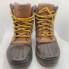 Nike ACG Woodside Duck Boots Hiking Rain Snow Youth Size 5.5Y 415077-200, c11