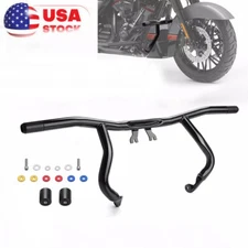 Highway Front Engine Guard Crash Bar For Harley Touring Road Street Gilde 23-24