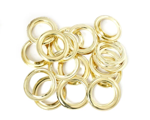 Ojales grandes de metal y latón de 30 mm 40 mm oro plata bronce ojales con arandela - Imagen 15 de 29