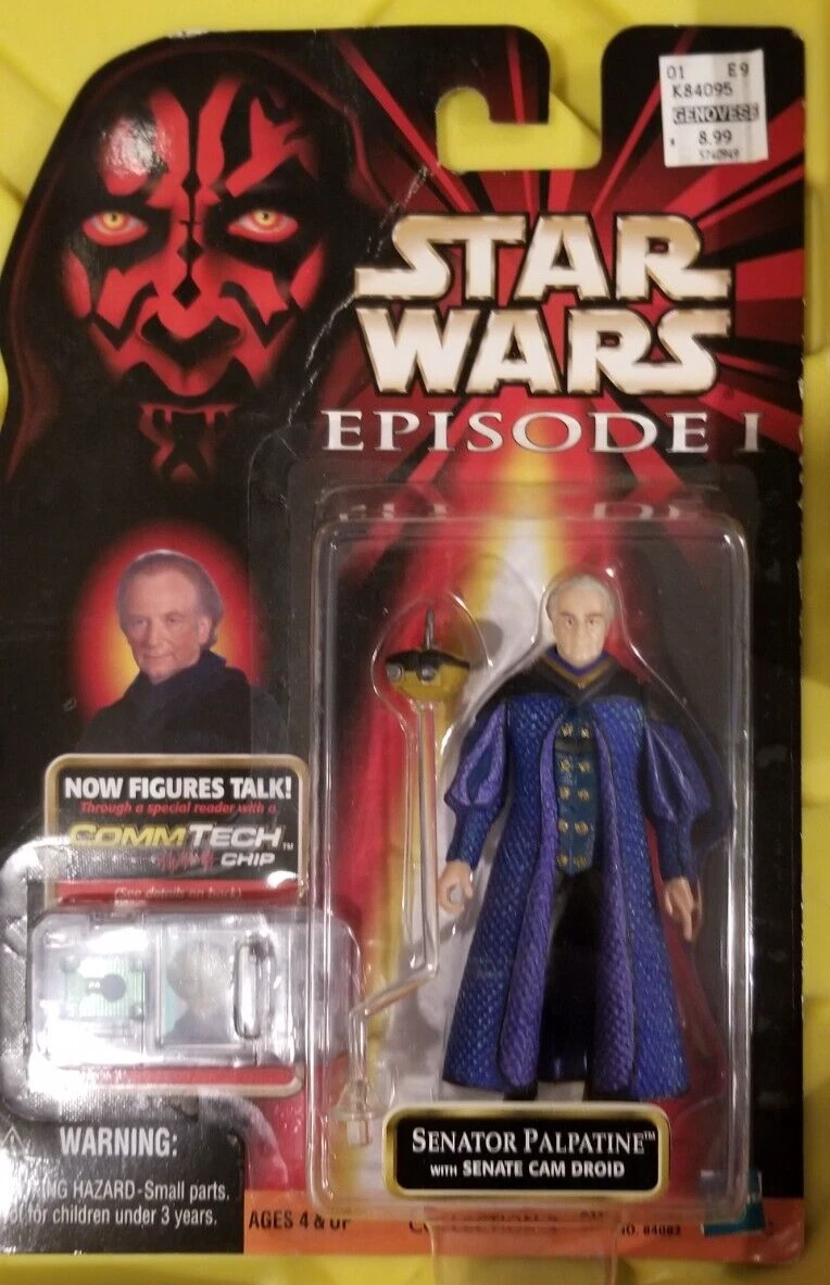 Star wars episode 1 on sale senator palpatine action figure