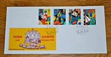 May 1989 Philart First Day Cover; Toys and Games