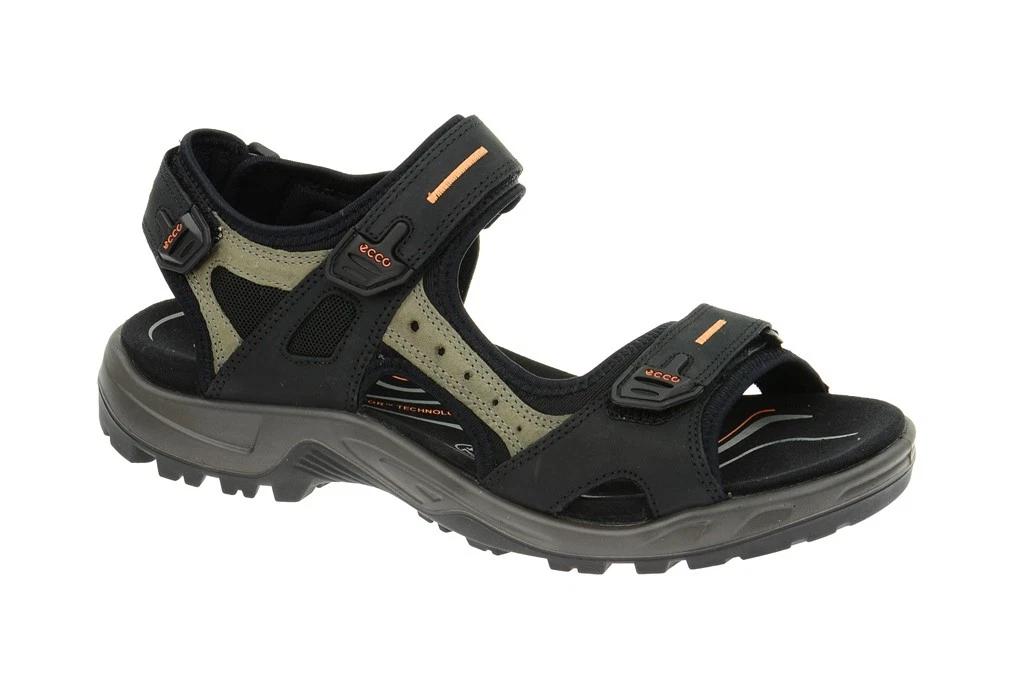 Scarpe Ecco OFFROAD nere sandalo uomo 06956450034 nuove