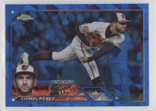 2023 Topps Chrome Update Sapphire Edition Cionel Perez Pérez #USCS135 1dl2