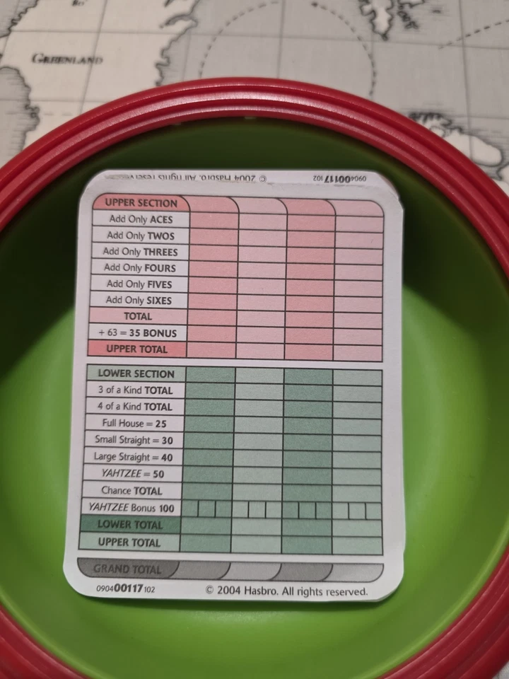 Yahtzee Travel Edition Dice Game By Hasbro With Portable Arena  - Image 2 of 4