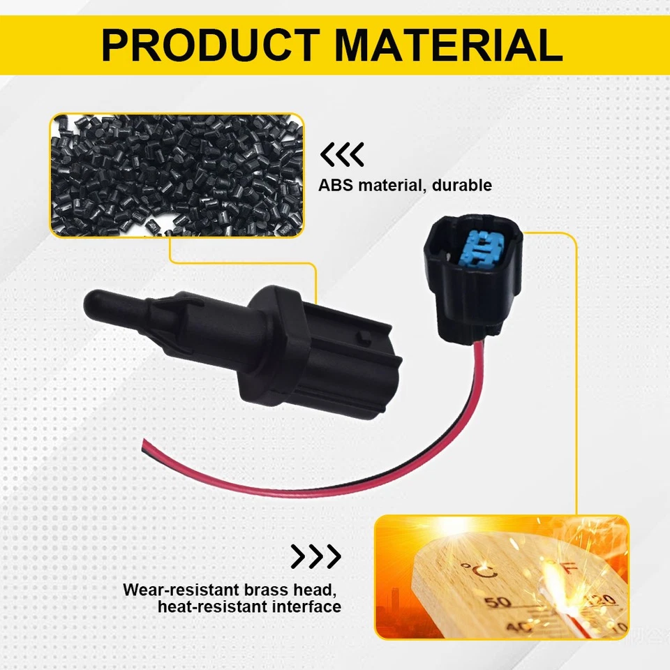 Датчик температуры воздуха для Honda 1996-2000 1996-97 Civic Del Sol 36678 Insight - Изображение 3 из 4