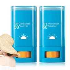 2 PCS Face Sunscreen Stick,SPF 50 Stick Face,Oil Control 2P