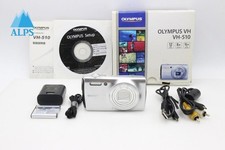 [Come nuovo] Olympus VH-510 12,0 megapixel fotocamera digitale compatta argento con scatola #260131k