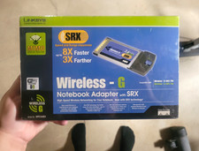 Linksys WPC54GX Wireless-G 802.11g 54 Mbps PC Card PCMCIA Type II