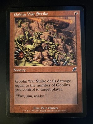 Goblin War Strike NM Scourge MTG FREE SHIPPING