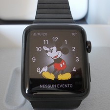 apple watch 1st a1554 mj482 42mm space black stainless steel link bracelet 46 49