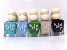 Lot of 5 Color Dept. Core Finger Nail Polish Set by Sincerely Jules Beauty U.S.A