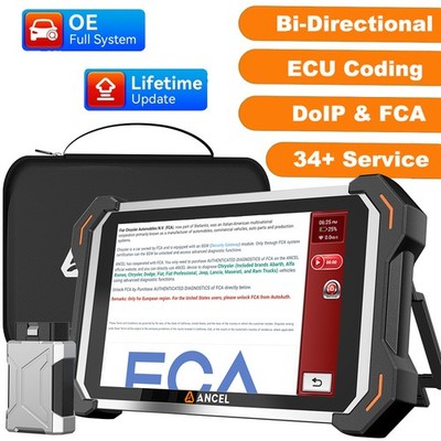 Bidirectional OBD2 Scanner All System Car Diagnostic Tool ECU Coding CANFD DOIP