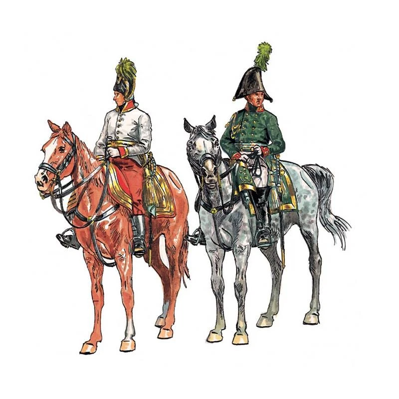 Austrian & Russian Generale Staff Napoleoniche Warsmaquette ITALERI 6037 1/72: - Immagine 4 di 4