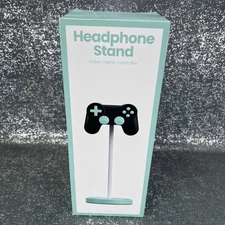 Headphone Stand Video Game Controller Design Universal Fit Mint Green - New