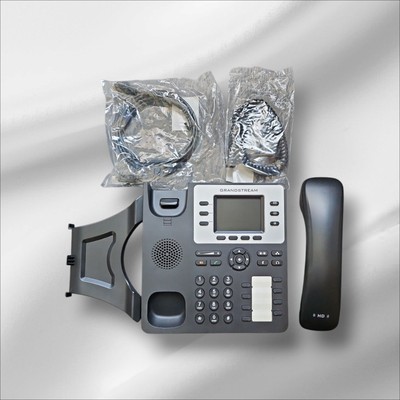 Grandstream GXP2130 IP-Telefon - generalüberholt mit neuen Kabeln - VoIP SIP H/Set HD Voice