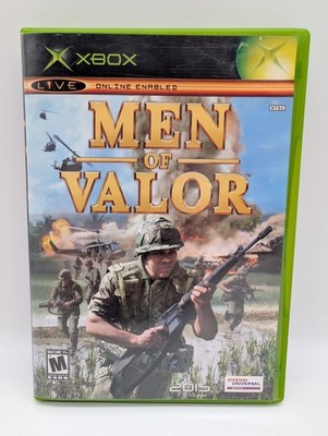 Men of Valor (Microsoft Xbox, 2004) VERY GOOD W/MANUAL! MAIL TOMORROW
