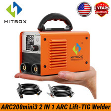 Portable 2 IN 1 ARC Lift-TIG Welder Machine 110V/ Mini IGBT Inverter HOME DIY US