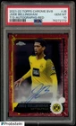 2021 Topps Chrome Jude Bellingham London Red /5
