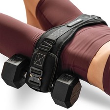 Premium Hip Thrust Belt for Dumbbells Patented Complete Glute Performance System