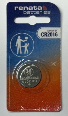 1 PACK RENATA CR2016 LITHIUM 3V BEST BEFORE 04/2032 FRESH FREE SHIPPING USA