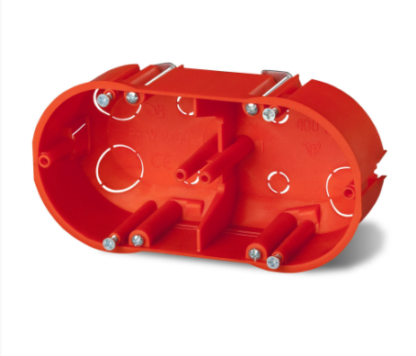 PK-2X60 SOCKET PT PLASTER 2X FI60 IP20 Z 0210-00